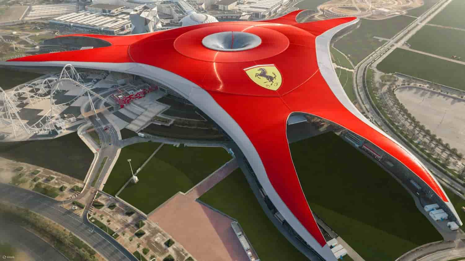 Ferrari World (photo stop) - essential stop on Abu Dhabi city tour from Dubai